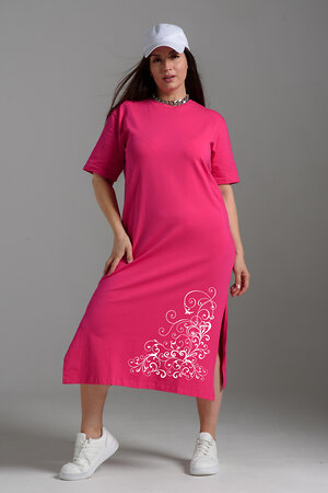 Натали Платье 591276 8517 фуксия+вензеля