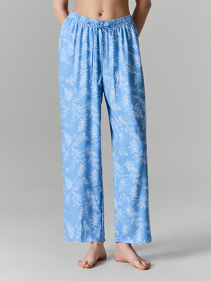 MARK FORMELLE Бриджи 591303 522252 веточки на св.синем