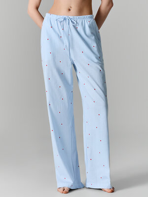 MARK FORMELLE Брюки 591314 532410 клубнички на голубой полоске