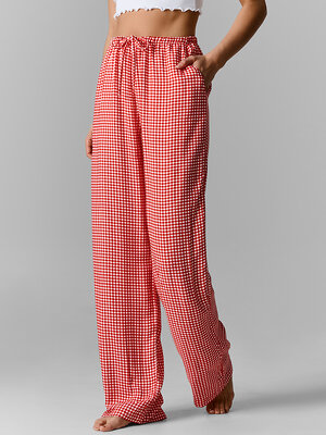 MARK FORMELLE Брюки 591317 532431-3 клетка виши красная