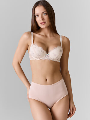 MARK FORMELLE Бюстгальтер 591338 512597 цветы лаванды на жемчужном