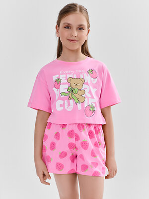 MARK FORMELLE Комплект 591371 397764 фламинго +клубника на розовом