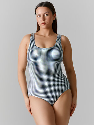 MARK FORMELLE Купальник 591402 762218 орнамент на белом