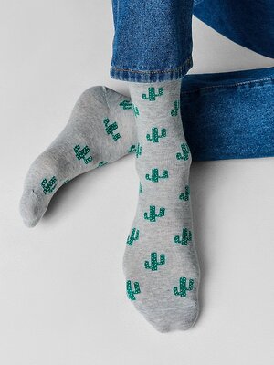 MARK FORMELLE Мужские носки 591423 017K-3467 серый меланж