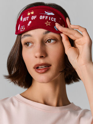 MARK FORMELLE Маска для сна 591433 212039 красный марс +печать