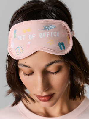 MARK FORMELLE Маска для сна 591435 212039 розовый +печать1