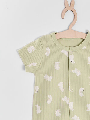 MARK FORMELLE Полукомбинезон 591441 13021 зайчата на св.зеленом