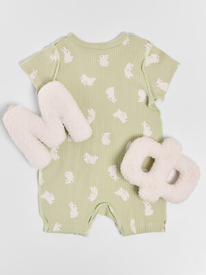 MARK FORMELLE Полукомбинезон 591442 13021-1 зайчата на св.зеленом