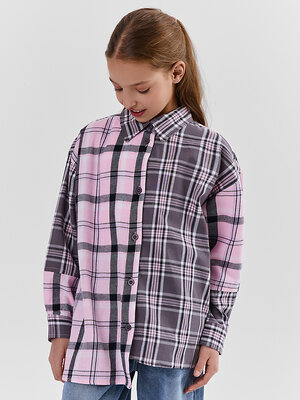 MARK FORMELLE Рубашка 591449 127998 розовая клетка