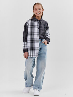 MARK FORMELLE Рубашка 591450 127998 черная клетка