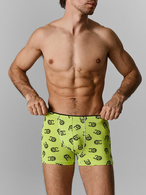 MARK FORMELLE Трусы 591532 411134 собачки на зеленом лайме