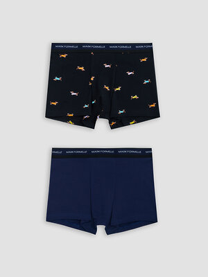 MARK FORMELLE Трусы 591544 411228-2 таксы на черном +затмение