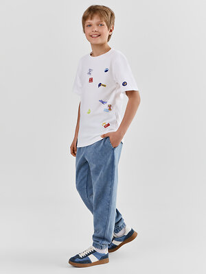 MARK FORMELLE Футболка 591560 113433 белый +печать