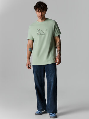 MARK FORMELLE Футболка 591574 111958 канарский зеленый +печать