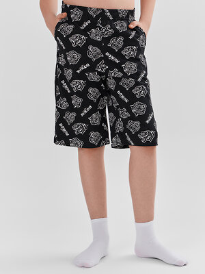 MARK FORMELLE Шорты 591589 533701 тигры на черном