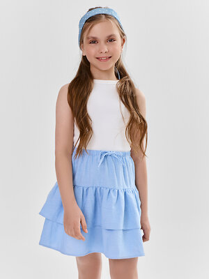 MARK FORMELLE Юбка 591596 157068 голубой