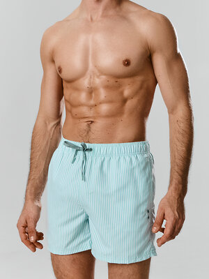 MARK FORMELLE Шорты 591613 701010 белая полоска на шалфее