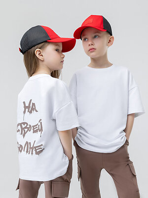 Bodo Футболка 591665 4-348MU белый (какао)