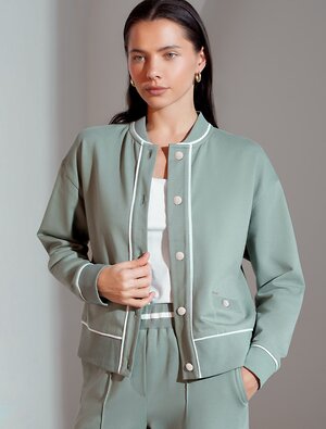 VILATTE Джемпер 591693 D49.166 св.оливковый