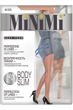 Minimi Колготки 591702 BODY SLIM 40 Nero (Черный)