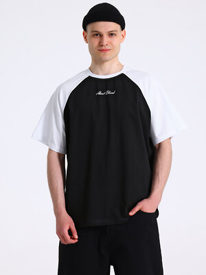 Апрель Футболка 591838 1МДФК5040001 черный+белый