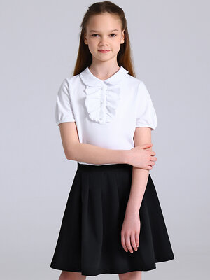 Апрель Блузка 591840 1ДДБК5097804 белый