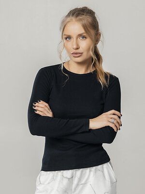 BATIK Лонгслив 591969 017_ЛП26 Черный