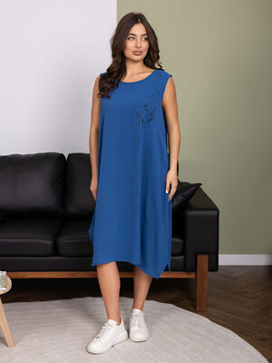 Текс-плюс Платье 592122 00-00247528 Синий