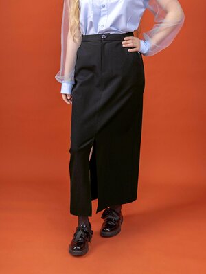 BATIK Юбка 592187 125 ш26-2 черный