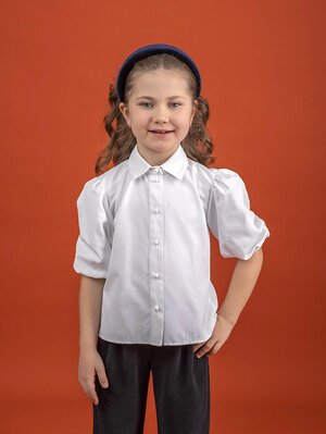 BATIK Блузка 592188 134 ш26-1 Белый