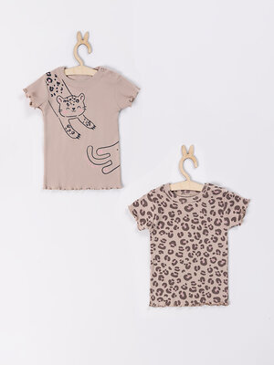 MARK FORMELLE Джемпер 592219 83110-2 холодный бежевый +леопард на холодном бежевом