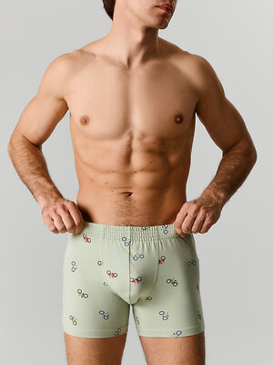 MARK FORMELLE Трусы 592276 411143 велосипеды на зеленом