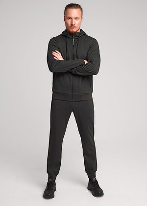 CLEVER Куртка 592317 662108зэ maxi(макси) т.зелёный/чёрный