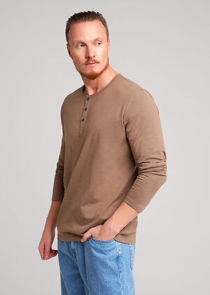 CLEVER Джемпер 592333 662639о maxi(макси) т.бежевый