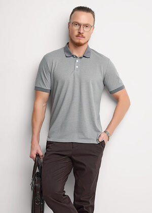 CLEVER Джемпер 592355 562655/04кжн maxi(макси) серый/белый