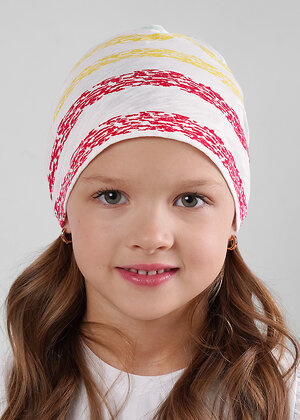 CLEVER Повязка на голову 592418 561694он белый/красный