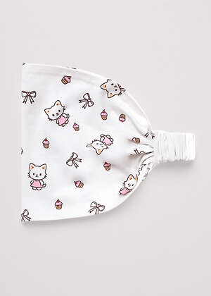 CLEVER Повязка на голову 592419 561694гп молочный