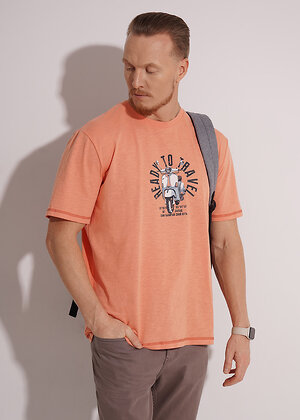 CLEVER Футболка 592446 562527/17о_п св.оранжевый