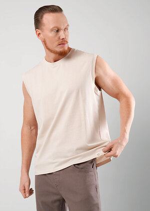 CLEVER Майка 592451 562721/17кд maxi(макси)_п бежевый