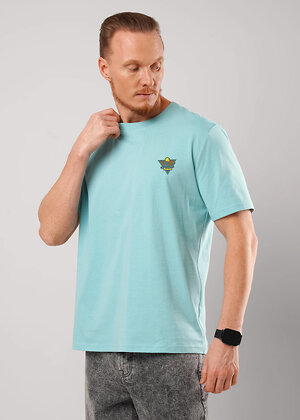 CLEVER Футболка 592452 562650/19кд maxi(макси)_п1 св.бирюзовый