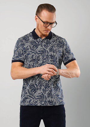 CLEVER Джемпер 592459 562378/20кдн maxi(макси) т.синий/белый