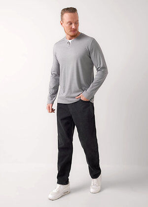 CLEVER Джемпер 592499 452264/07зэ maxi(макси) т.серый/белый