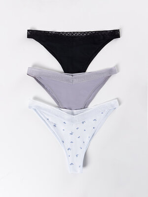 MARK FORMELLE Трусы 592617 412632-3 букетики на голубом