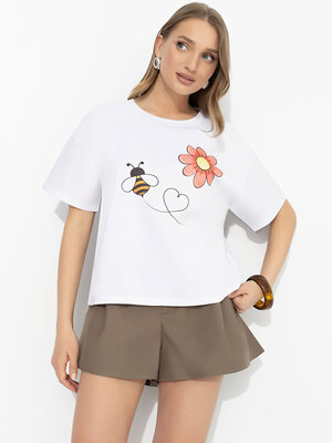 CHARUTTI Футболка 592677 12819 Белый