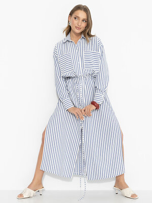 CHARUTTI Платье-рубашка 592683 12846 Белый