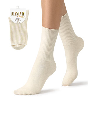 Minimi Носки 592752 MINI COTONE 1203-1 Avorio (Молочный)
