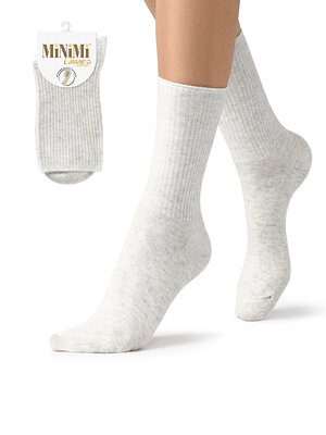 Minimi Носки 592754 MINI COTONE 1203-1 Silver (Серый)
