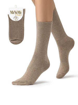 Minimi Носки 592755 MINI COTONE 1203-1 Latte (Молочный)
