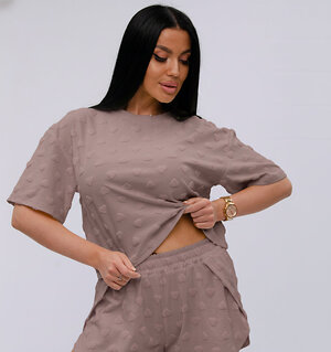 Malina Пижама 592833 3188к какао