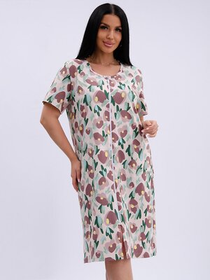 Malina Халат 592838 379бт разноцветный